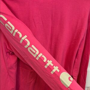 Carhartt Bright Pink Long Sleeve